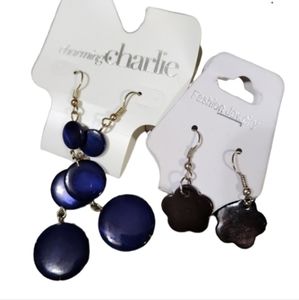 Fashion tiger Eye effect dangles vintage